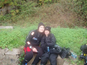 Stoney Cove - Stacey and Kirsten